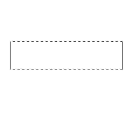 Nevs Dose Edge Label, Thermal Perfcut 1" x 4" White w/Black Bar PDETBB-14
